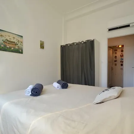 Appartement Le St Francois - Gorgeous Apt Art-déco,lift, A/c, 20 Meters Beach Nice