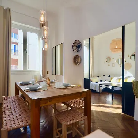 Le St Francois - Gorgeous Apt Art-déco,lift, A/c, 20 Meters Beach * Nice